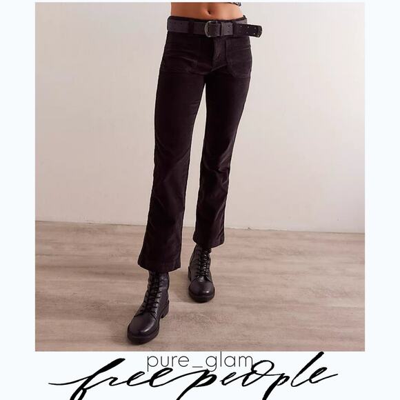 Free People corduroy pants cropped - Picture 4 of 6